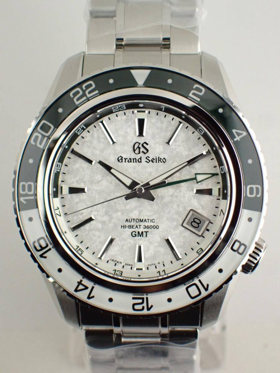 グランドセイコー メカニカルハイビート SBGJ277 シルバー マスターショップ限定 GMT、デイト、雪渓(NS※新品)