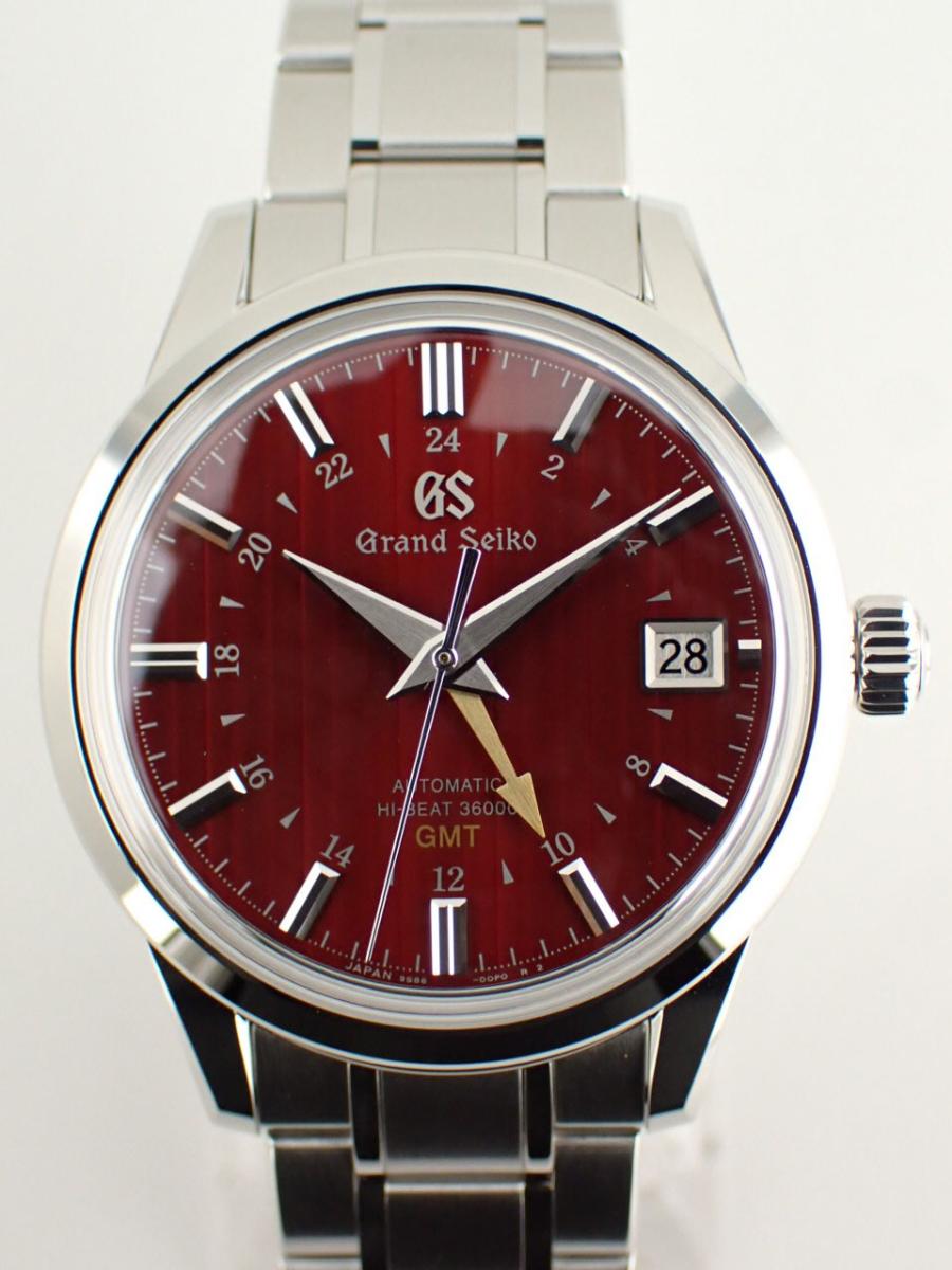 グランドセイコー エレガンスコレクション SBGJ273 レッド 39.5mm、GMT、床もみじ(NS※新品)