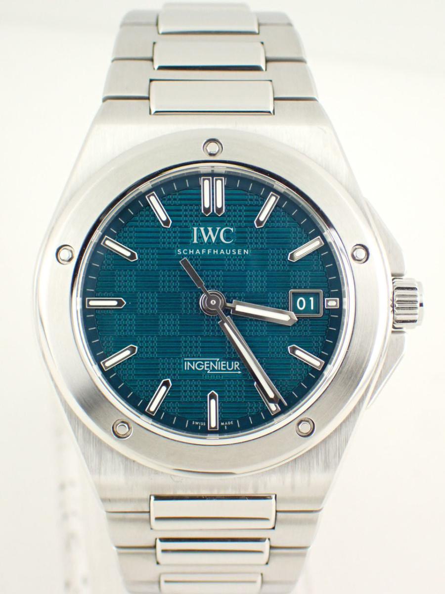 IWC インヂュニア IW328903 グリーン ジェラルド・ジェンタデザイン、40mm、メンズ(AAA※新品仕上げ済み)