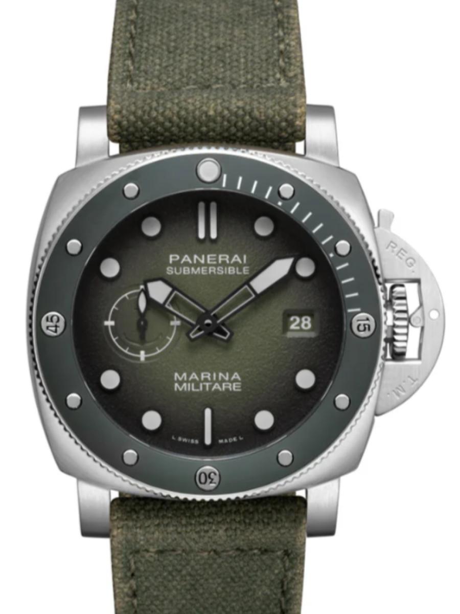 PAM01697高価買取事例－パネライ サブマーシブル PAM01697 グリーン