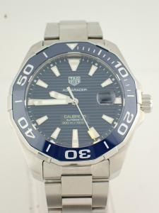 タグホイヤー アクアレーサー WAY201B_BA0927 A※傷あり中古 内箱、外箱、保証書、コマ