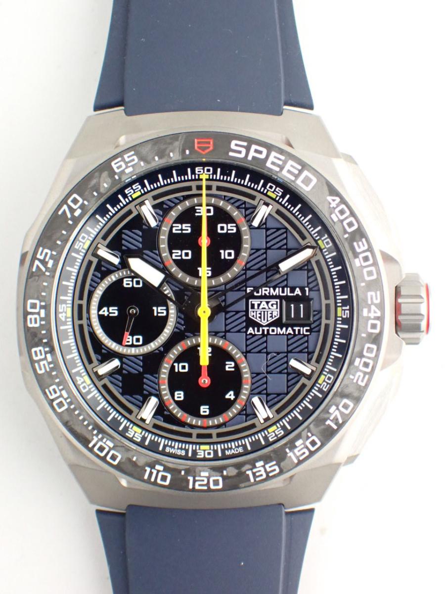 タグホイヤー フォーミュラ1 CBZ2080.FT8091 ブルー オラクル レッドブル レーシングモデル、クロノグラフ、ラバーベルト(NS※新品)