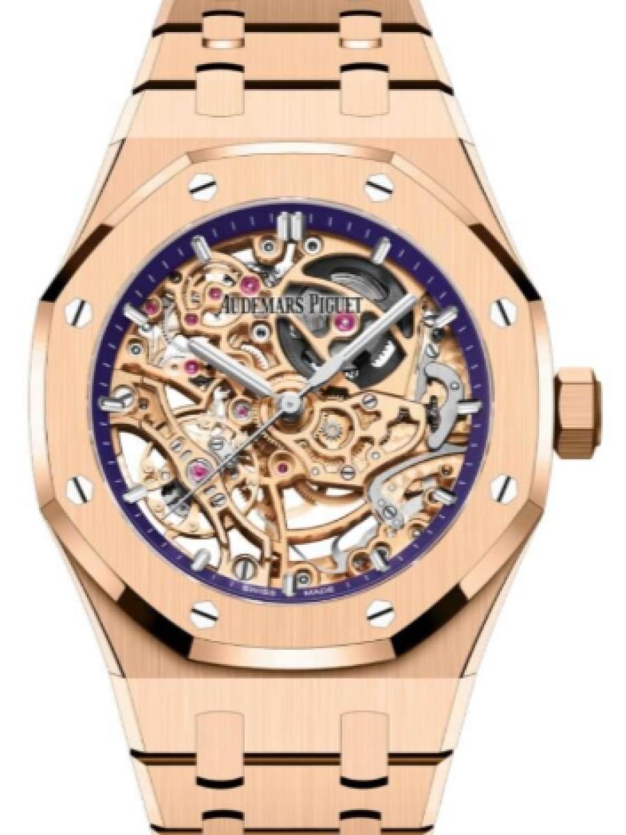 オーデマピゲ ロイヤルオーク 15467OR.OO.1256OR.02 スケルトン ダブル バランスホイール オープンワーク　スケルトン　 メンズ　レディース　キャリバー3132　パワーリザーブ45時間　37ｍｍ　(新品未使用)