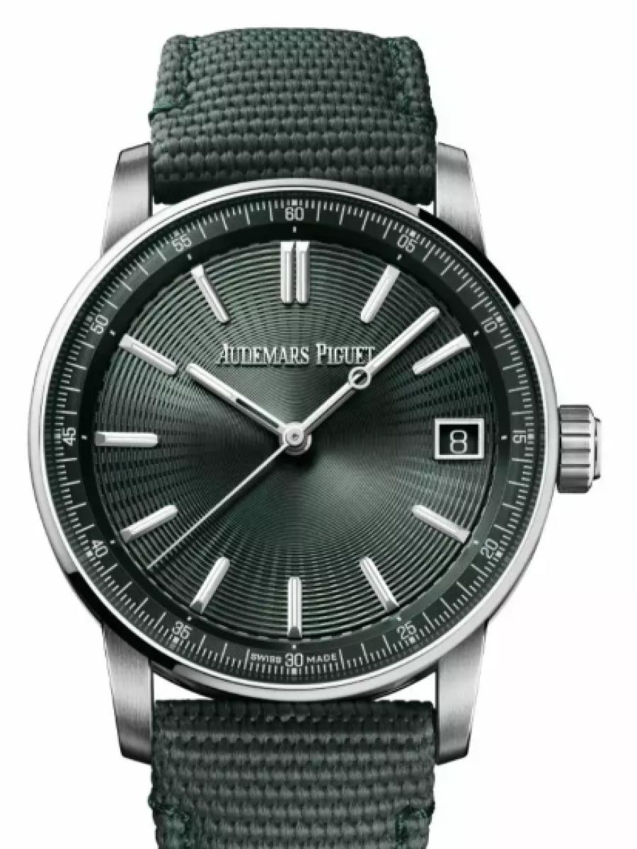 オーデマピゲ コード11.59 15210ST.OO.A056KB.01 グリーン オートマティック　グリーンダイヤル　デイト表示　グリーンインナーベゼル　 メンズ　41ｍｍ　キャリバー4302　パワーリザーブ70時間(新品未使用)