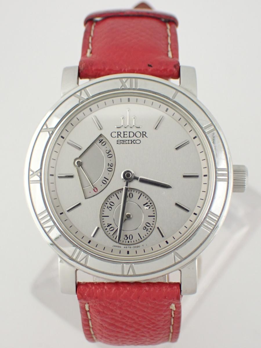 クレドール アンティーク 型番不明 シルバー Ref.4S79-0020 36mm径、メンズ(AB※傷多い)