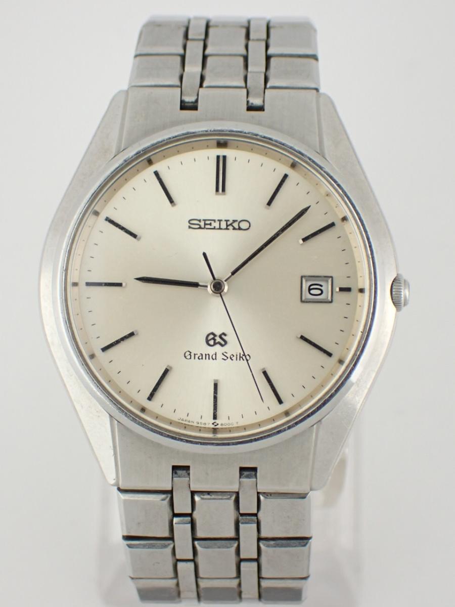 グランドセイコー クォーツ 9587-8000 シルバー 36mm径、メンズ(B※ジャンク)