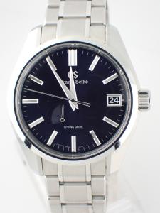 グランドセイコー スプリングドライブ SBGA375 A※全体傷あり中古 内箱、外箱、保証書