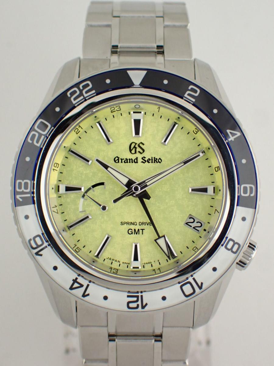 グランドセイコー スプリングドライブ SBGE315 サンライトイエロー GMT、横浜高島屋限定モデル、数量限定(UNS※未使用)