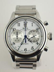 ボールウォッチ トレインマスター CM1052D-S3J-WH AB※傷あり中古