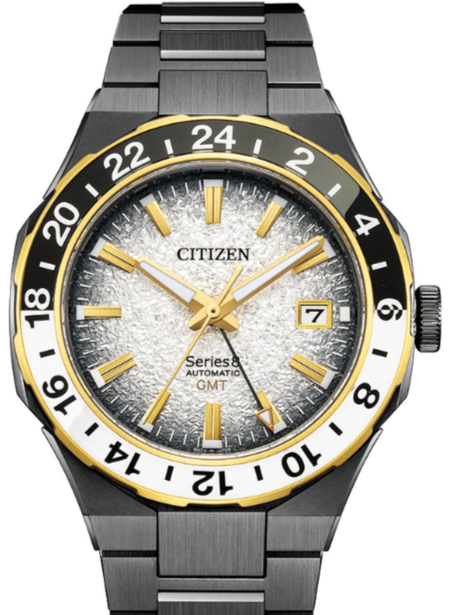 シチズン シリーズエイト NB6035-55H グレー シリーズ8　世界限定1,600本　デイト表示　グレーめっきダイヤル メンズ　Cal.9054　(新品未使用)