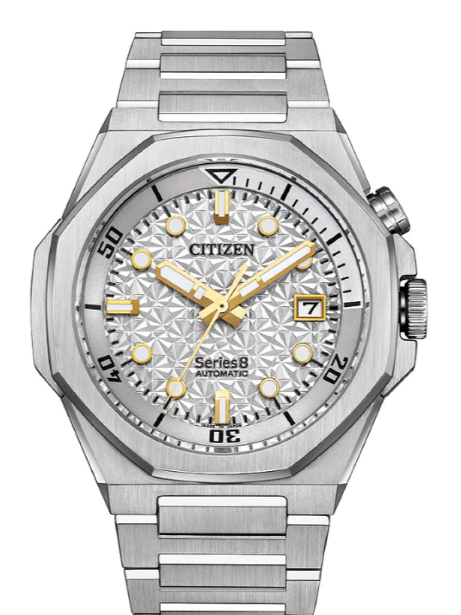 シチズン シリーズエイト NB6060-58H シルバー 2025年新作モデル　世界限定1200本　デイト表示　シルバーダイヤル メンズ　42.6mm　キャリバーNo. 9051　約42時間(新品未使用)