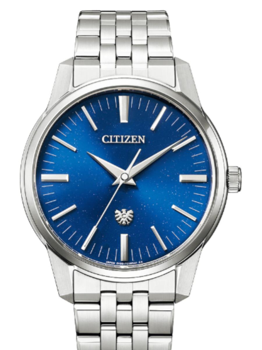 シチズン ザ・シチズン AQ6100-56L ブルー 特定店限定モデル　ブルーダイヤル メンズ　レディース　ユニセックス　39.0mm　キャリバーNo. 0100(新品未使用)