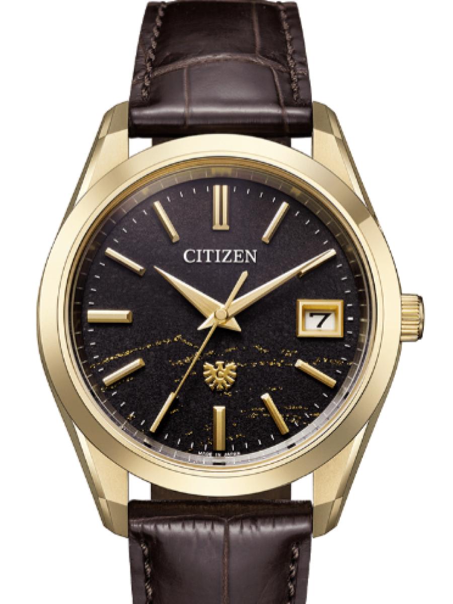 シチズン ザ・シチズン AQ4103-16W ブラック 世界限定400本　数量限定モデル　土佐和紙ダイヤル　ブラックダイヤル　デイト表示　 メンズ　レディース　ユニセックス　キャリバーNo. A060　 38.3mm　(新品未使用)