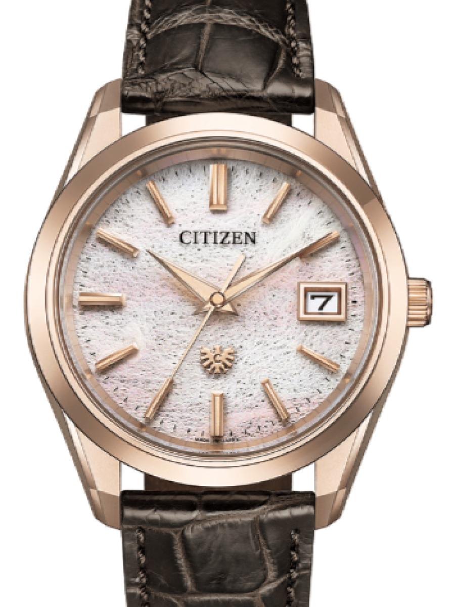 シチズン ザ・シチズン AQ4106-00A ホワイト 30周年記念限定モデル　世界限定400本　数量限定モデル　和紙文字盤　デイト表示　 メンズ　ユニセックス　レディース　キャリバーNo. A060　 38.3mm(新品未使用)