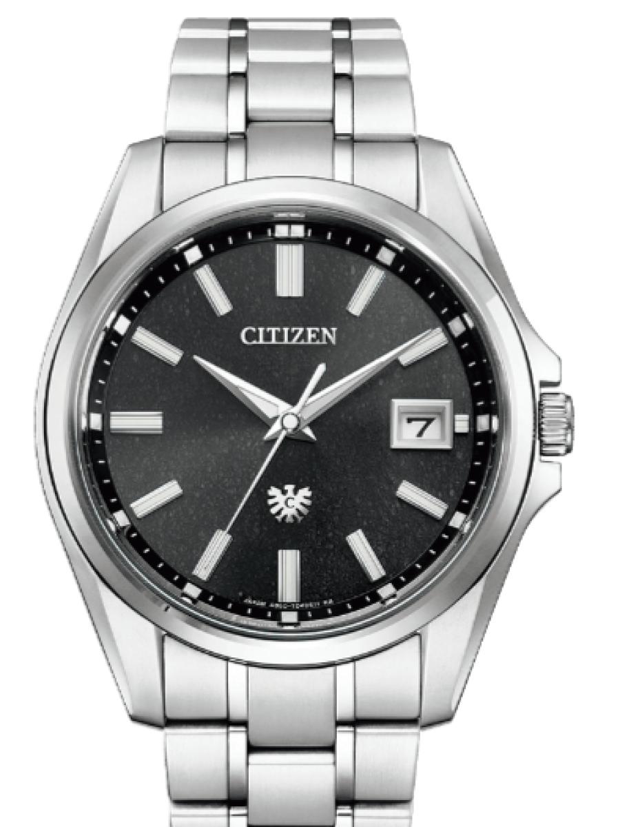 シチズン ザ・シチズン AQ4091-56E ブラック ブラックダイヤル　デイト表示　和紙文字盤 メンズ　40.0mm　キャリバーNo. A060(新品未使用)