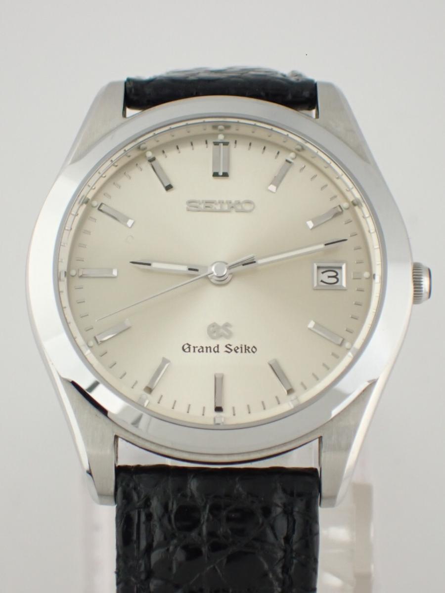 グランドセイコー 9Fクォーツ SBGG003 シルバー 35mm径、メンズ(A※比較的美品、不動)