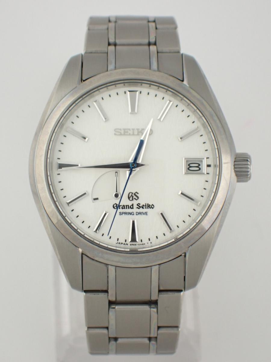 グランドセイコー スプリングドライブ SBGA011 シルバー 41mm径、メンズ(AB※傷多い)