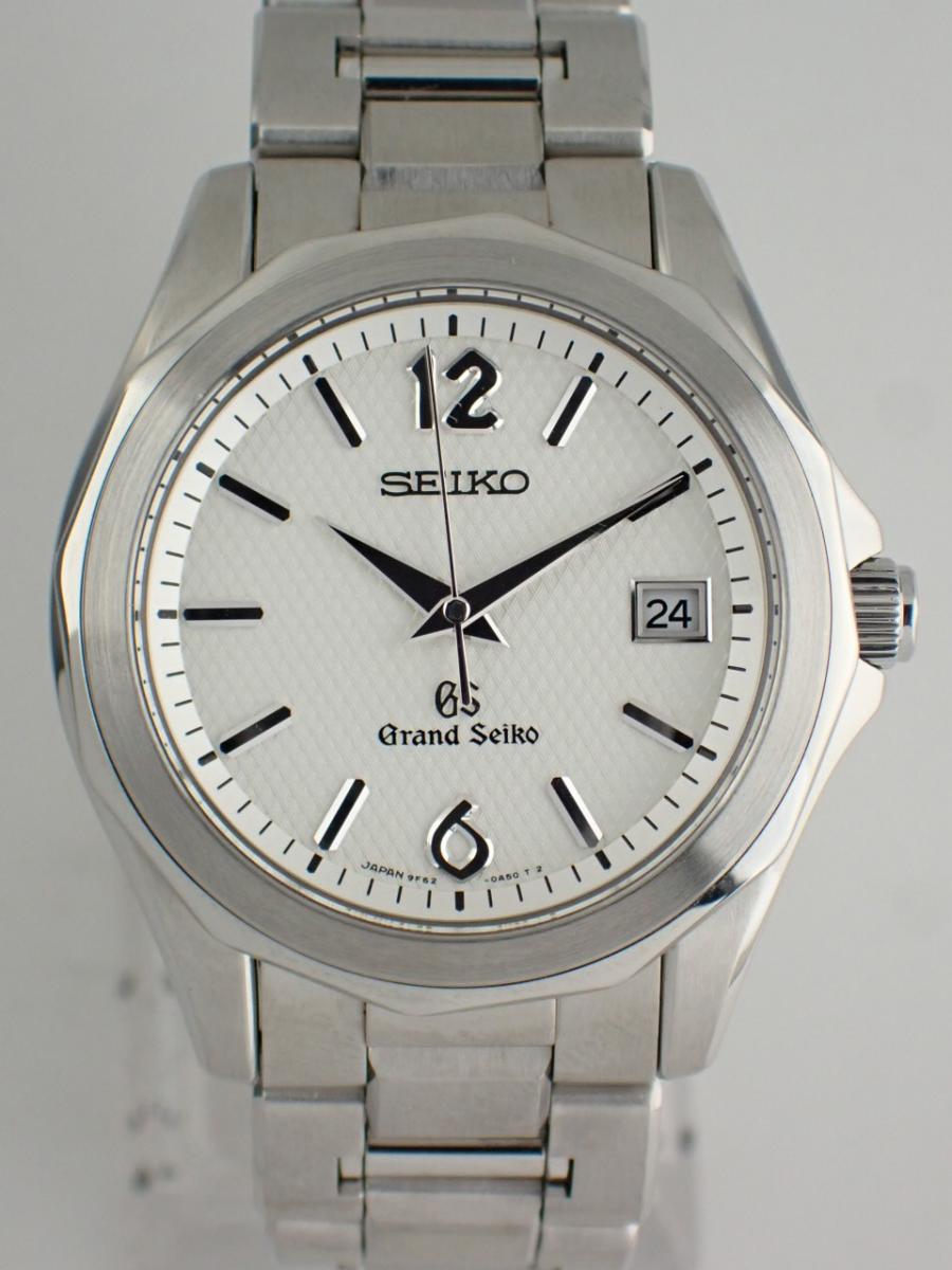グランドセイコー 9Fクォーツ SBGX033 シルバー 生産終了、12角ベゼル、リューズガード(AAA※新品仕上げ済み)
