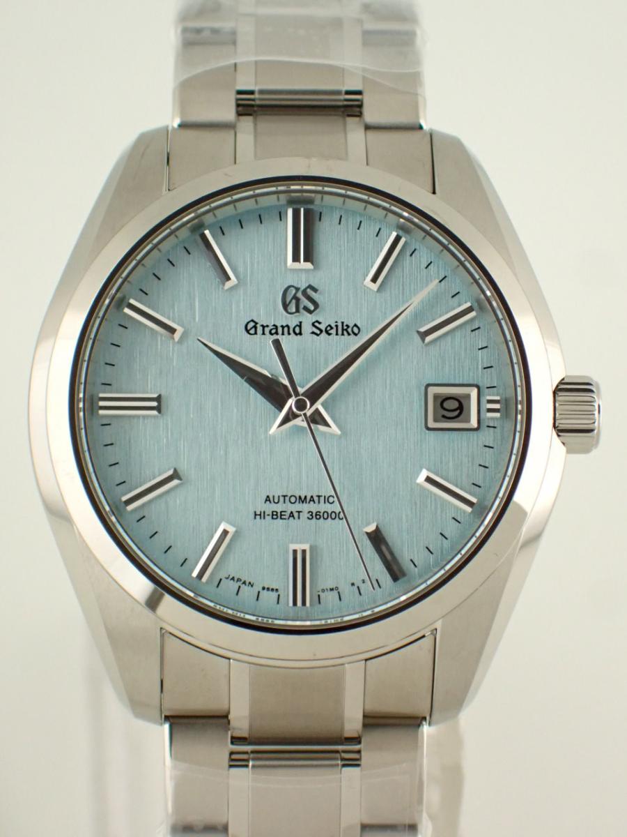 グランドセイコー メカニカルハイビート SBGH349 アイスブルー 40mm、氷瀑、メンズ(NS※新品)