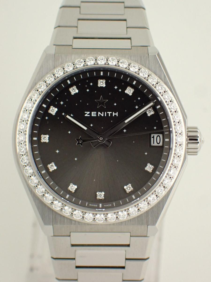 ゼニス デファイ 16.9200.670/02.MI001 グラデーショングレー レディース、ダイヤモンド、グラデーショングレー(NS※新品)