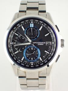 カシオ オシアナス OCW-T2600-1AJF A※汚れ有 内箱、外箱、保証書、コマ