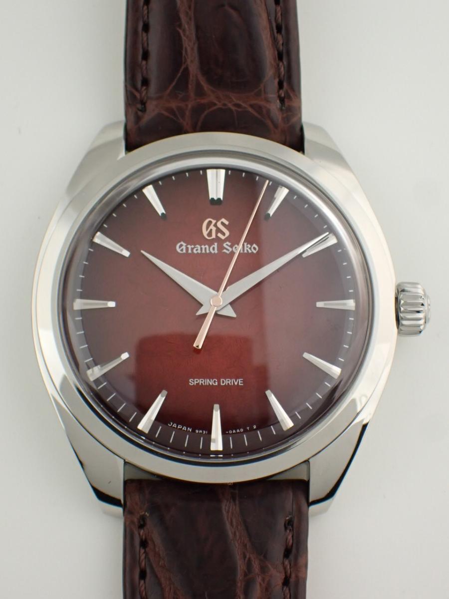 グランドセイコー スプリングドライブ SBGY035 レッド 39mm径、メンズ、数量限定モデル(UNS※未使用)