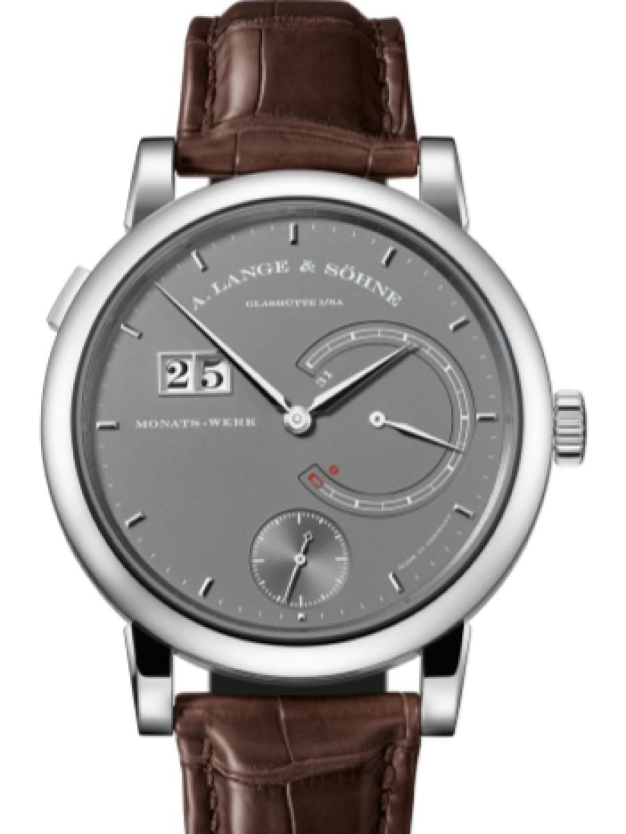 ランゲ＆ゾーネ サクソニア 130.039F グレー 数量限定モデル　100本限定　ランゲ31 ホワイトゴールド750　アウトサイズデイト　パワーリザーブ表示　グレーダイヤル パワーリザーブ 744 時間　45.9 mm　キャリバー L034.1　(新品未使用)
