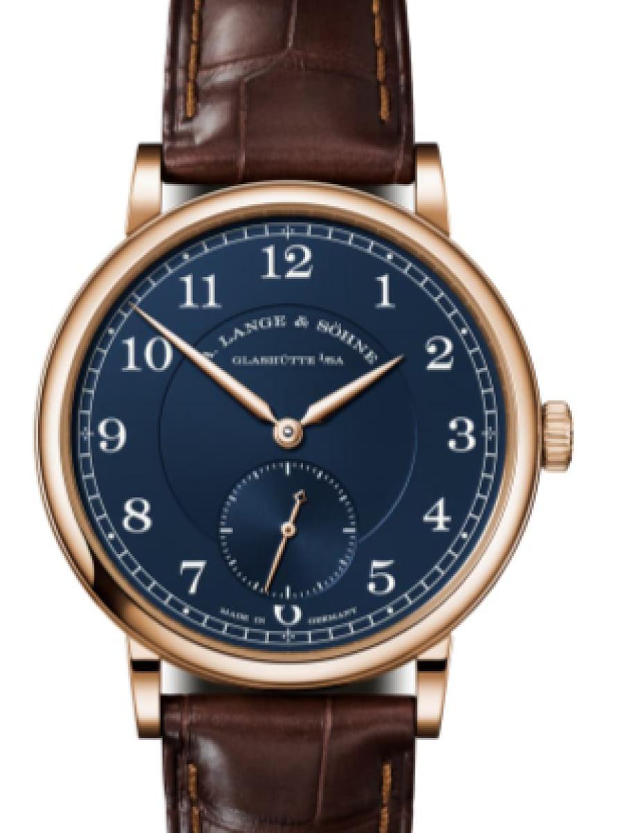 ランゲ＆ゾーネ 1815 220.037 ブルー 2025年新作モデル　1815 ピンクゴールド750　ブルーダイヤル　スモールセコンド　 メンズ　レディース　34ｍｍ　パワーリザーブ 72 時間　キャリバー L152.1　シースルーバック(新品未使用)