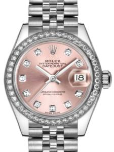 ロレックス レディデイトジャスト 279384RBR 新品未使用 内箱 外箱 保証書