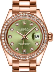 ロレックス レディデイトジャスト 279135rbr-0014 新品未使用