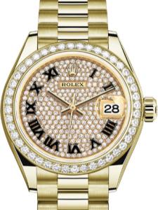 ロレックス レディデイトジャスト 279138rbr-0030 新品未使用