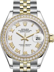 ロレックス レディデイトジャスト 279383rbr-0023 新品未使用 内箱 外箱 保証書