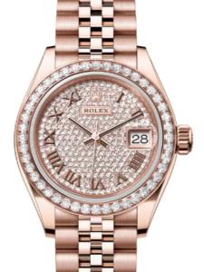 ロレックス レディデイトジャスト 279135rbr-0022 新品未使用 内箱 外箱 保証書