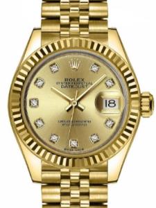 ロレックス レディデイトジャスト 279178-0024 新品未使用 内箱 外箱 保証書