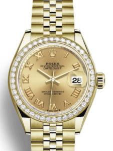 ロレックス レディデイトジャスト 279138rbr-0022 新品未使用 内箱 外箱 保証書