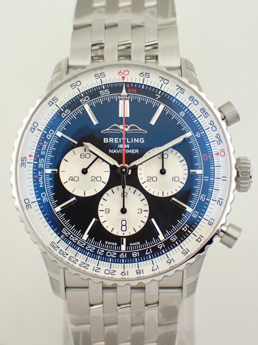 ブライトリング ナビタイマー AB0137211B1A1 ブラック 46mm、クロノグラフ、メンズ(NS※新品)