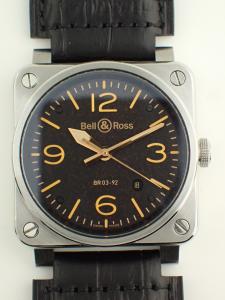 ベル＆ロス ゴールデンヘリテージ BR0392-GH-ST-SCA AAA※新品仕上げ済み、非メーカーOH済み 内箱、外箱、保証書