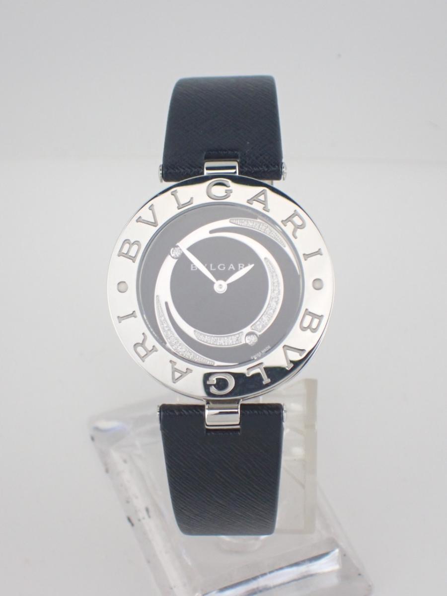 ブルガリ ビーゼロワン BZ35S ブラック 35mm径、メンズ(A※傷あり中古)