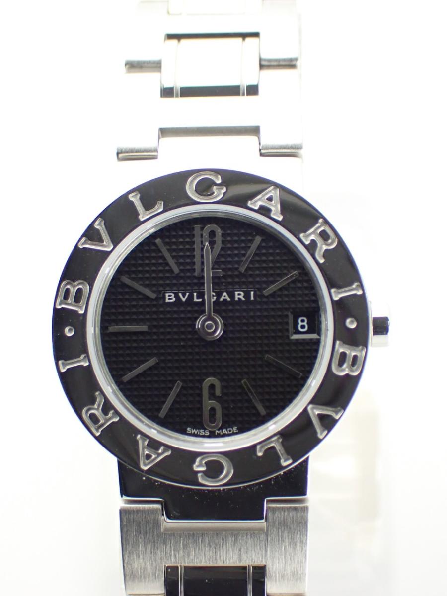 ブルガリ ブルガリブルガリ BB23SS ブラック 23mm径、レディース(A※傷あり中古)