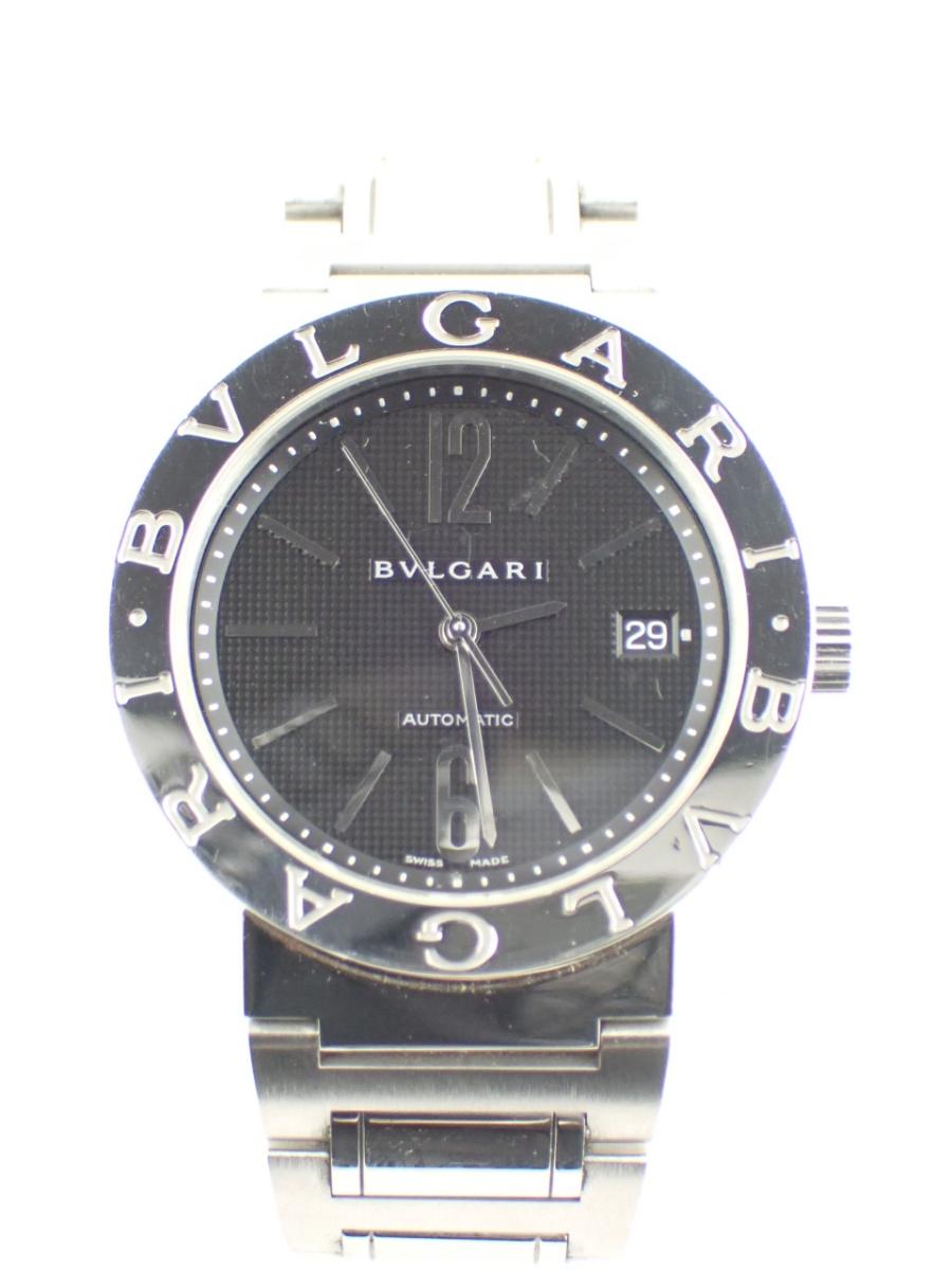 ブルガリ ブルガリブルガリ BB38SS ブラック 38mm径、メンズ(A※傷あり中古)