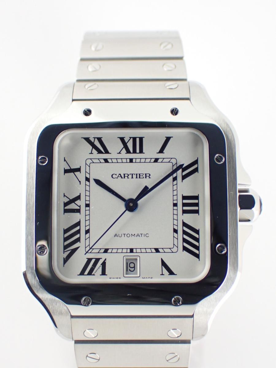 カルティエ サントス WSSA0018 シルバー 39mm径、メンズ(UNS※未使用)
