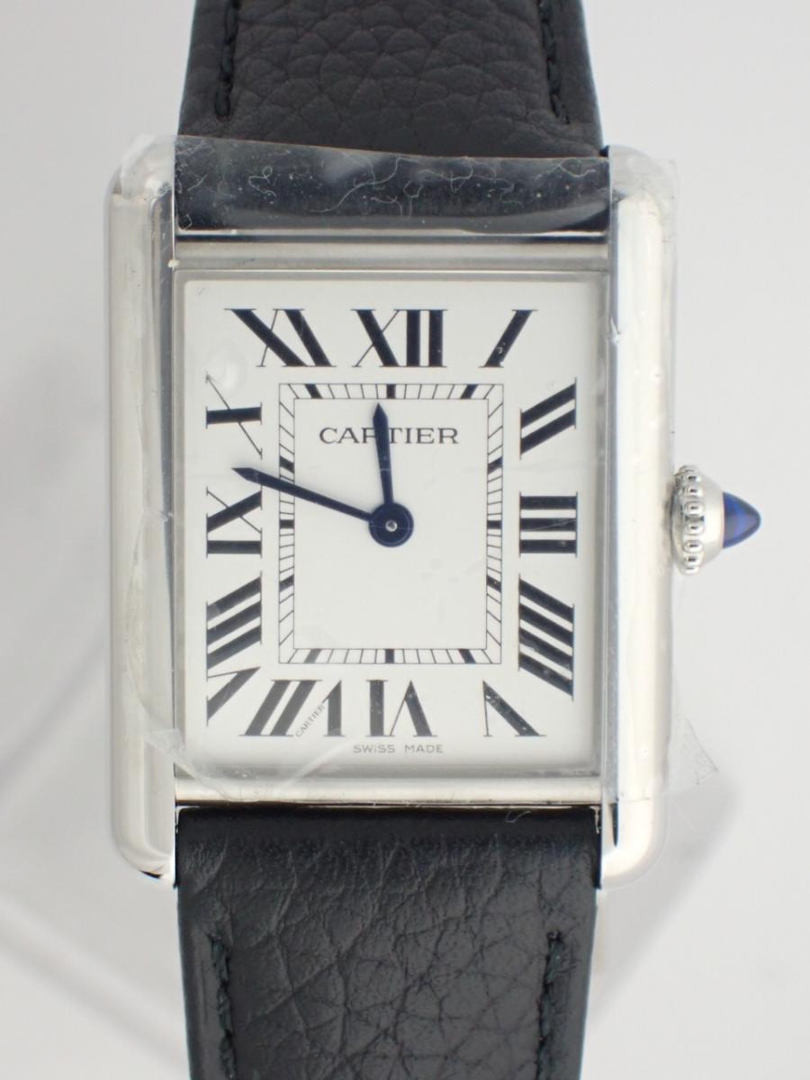 カルティエ タンク WSTA0041 シルバー 25mm幅、レディース、メンズ(AA※中古美品)
