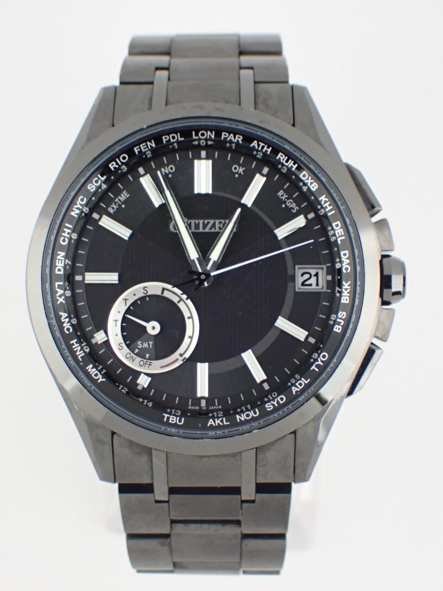 シチズン アテッサ CC3015-57E ブラック 43mm径、メンズ(A※小傷あり)