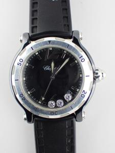 ショパール ハッピーダイヤモンド 288507-9008 A※傷あり中古 内箱、外箱、保証書