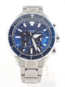 カシオ オシアナス OCW-P2000-1AJF A※傷あり中古 内箱、外箱、保証書、コマ