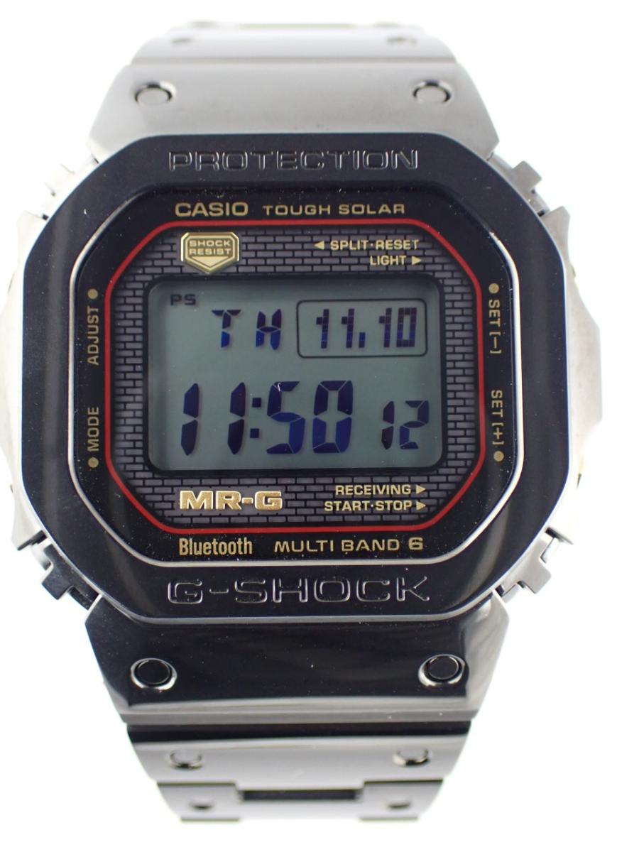 カシオ G-SHOCK MRG-B5000B-1JR デジタル 43mm径、メンズ(AA※中古美品)