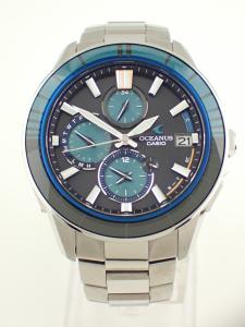 カシオ オシアナス OCW-S4000D-1AJF AA※美品中古、ブレスレット全体に傷有り 内箱、外箱、保証書、コマ6