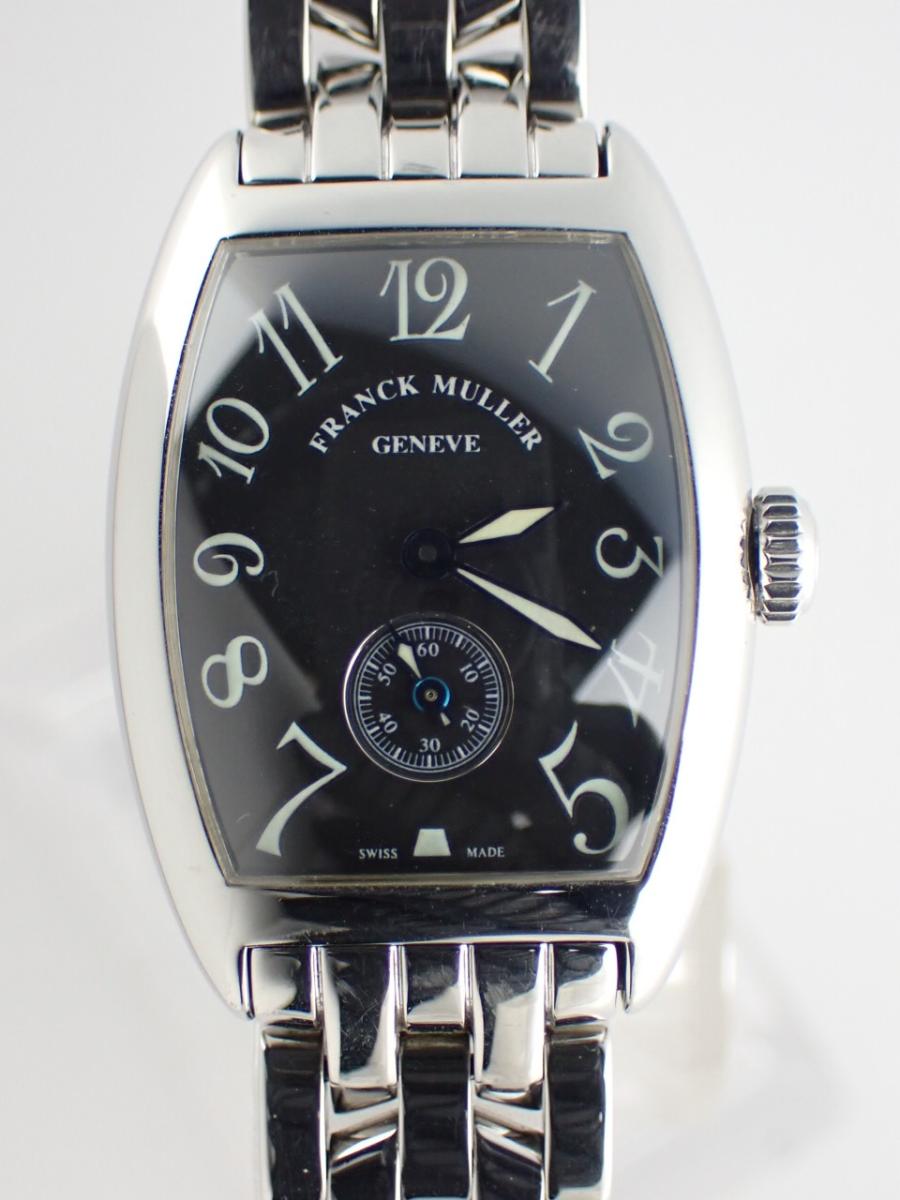 フランクミュラー トノウカーベックス 1750S6 ブラック 25mm幅、レディース(B※全体傷、精度悪く要OH)