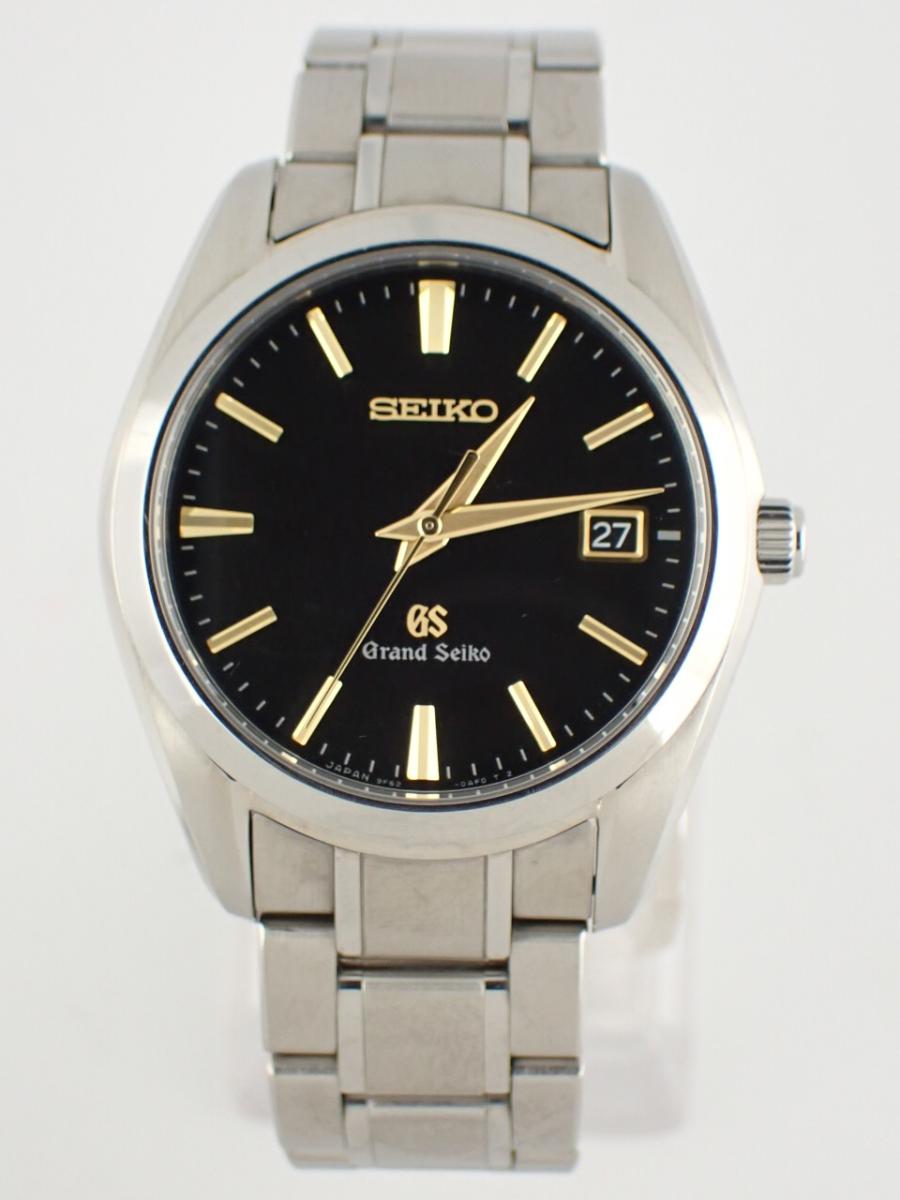 グランドセイコー 9Fクォーツ SBGX069 ブラック 37mm径、メンズ(AB※傷あり中古)