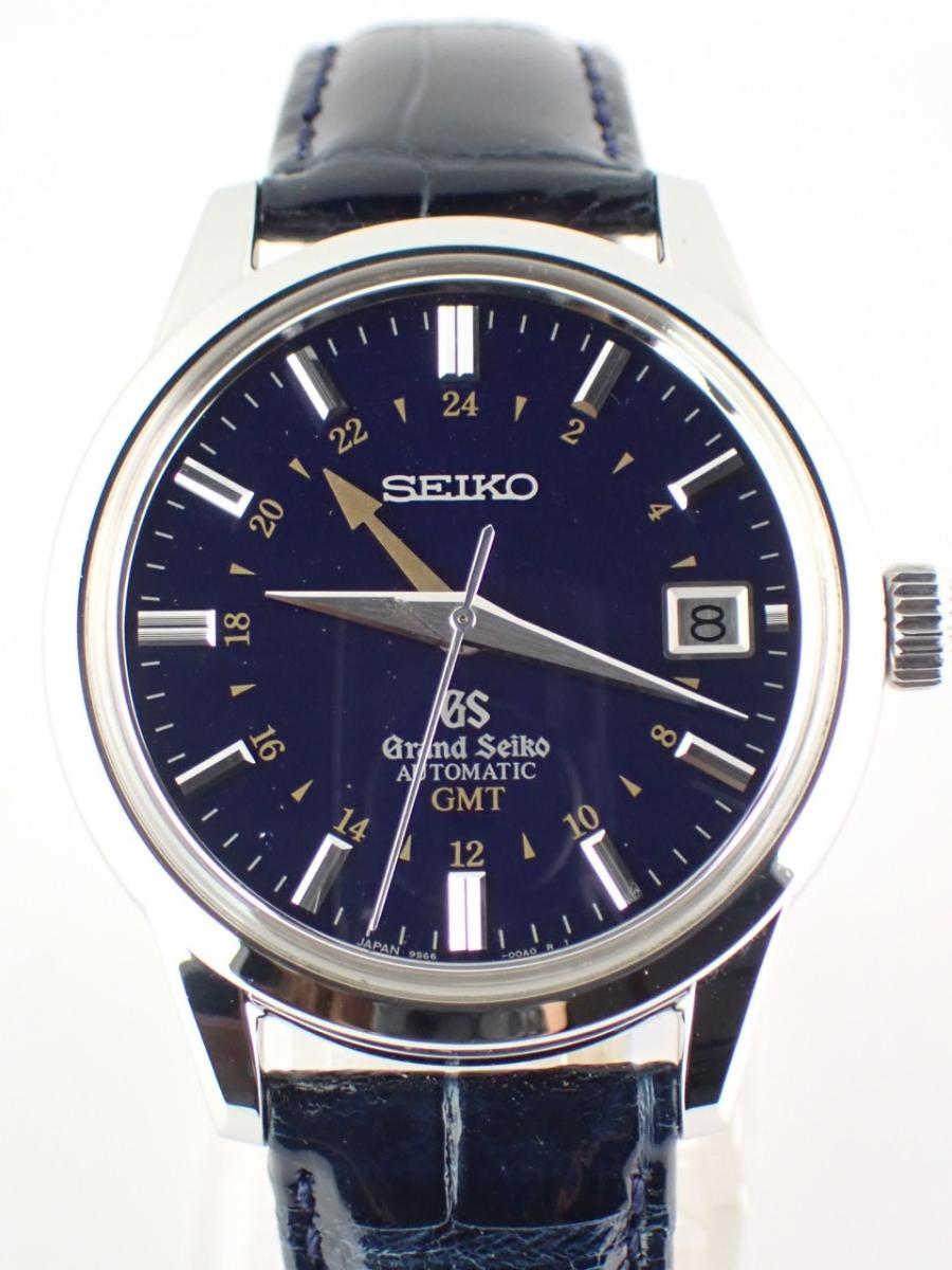 グランドセイコー メカニカル自動巻 SBGM031 ネイビー 39mm径、メンズ、数量限定モデル(AA※中古美品)
